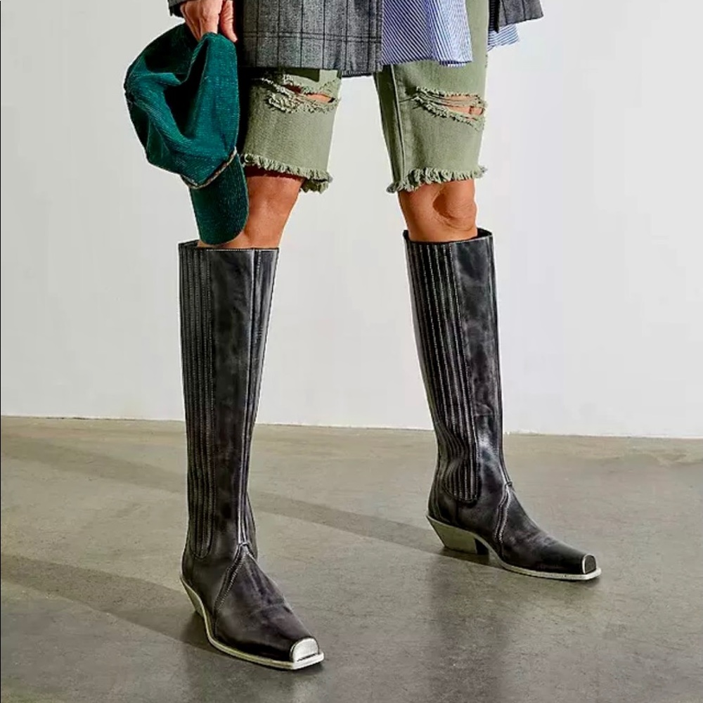 Free People Night & Day Tall Chelsea Boots with Bix